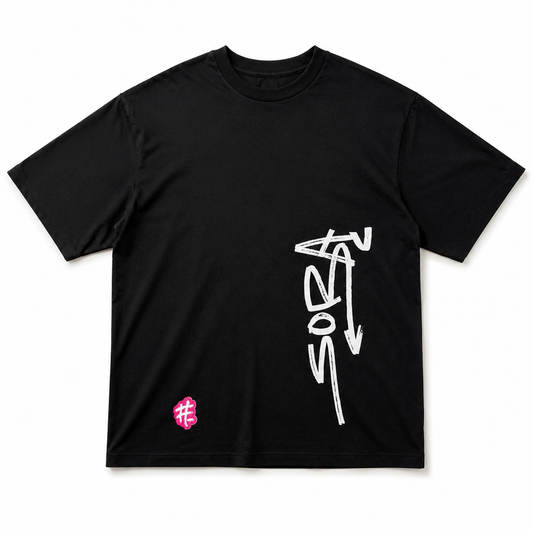 T-shirt czarny