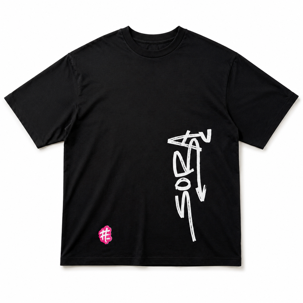 T-shirt czarny